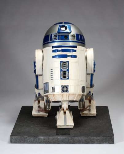 Life-size replica of Star Wars robot R2-D2